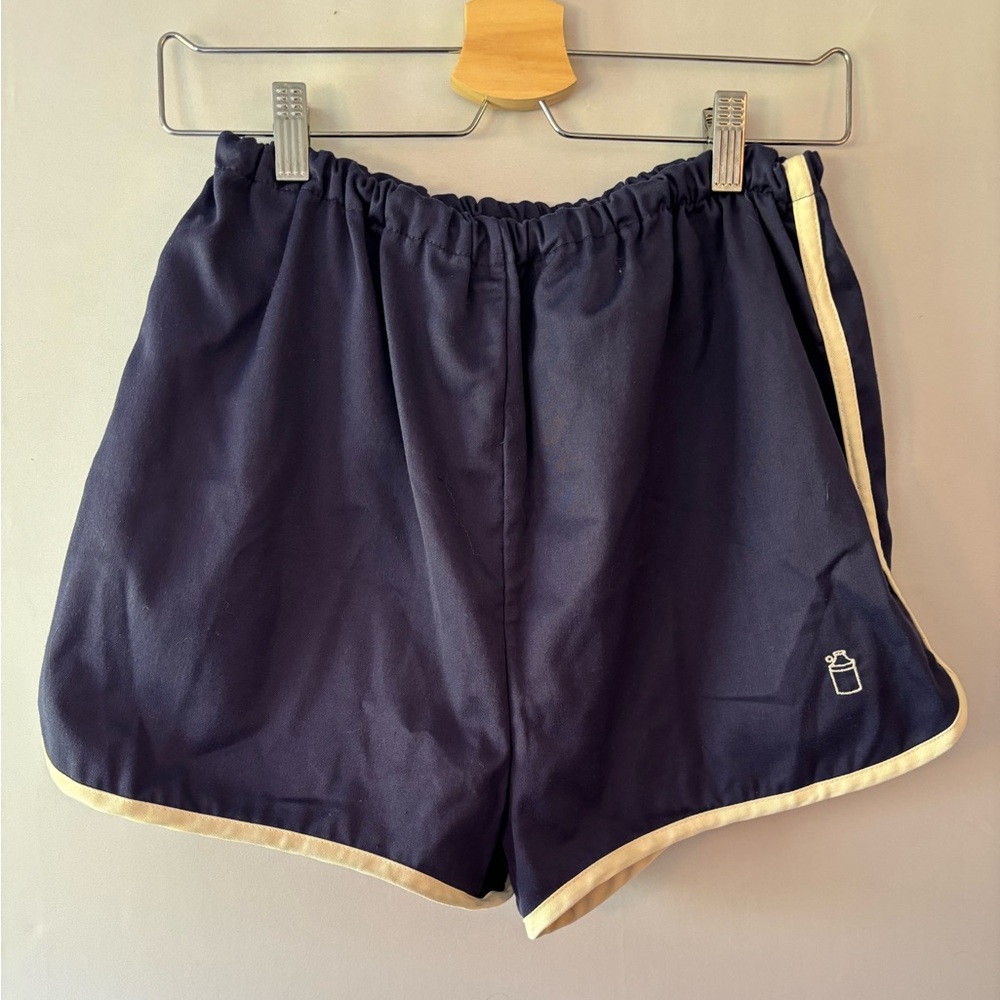 Vintage 70’s early 80’s Robert Bruce Grubb Stuff Blue/Red swim trunks M Large.